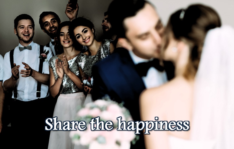 Share the happiness