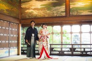 東京都指定有形文化財の百段階段で行われる、他にはない結婚式