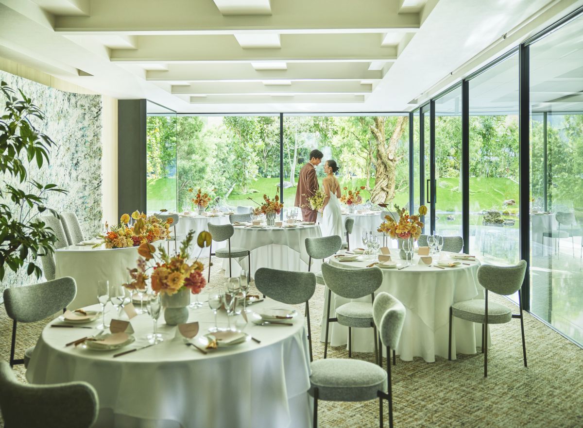 【ROOM102】 美しいアート作品のように水盤庭園と共に過ごすROOM